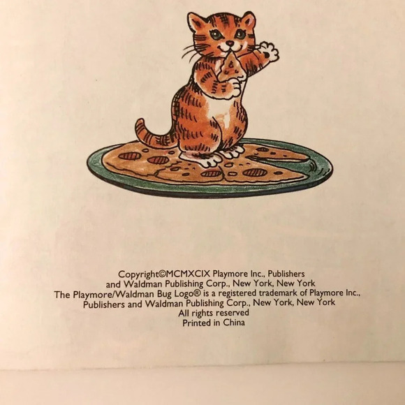 Vintage 1999 Pizza Cat Playmore  Waldman Book - Picture 6 of 12
